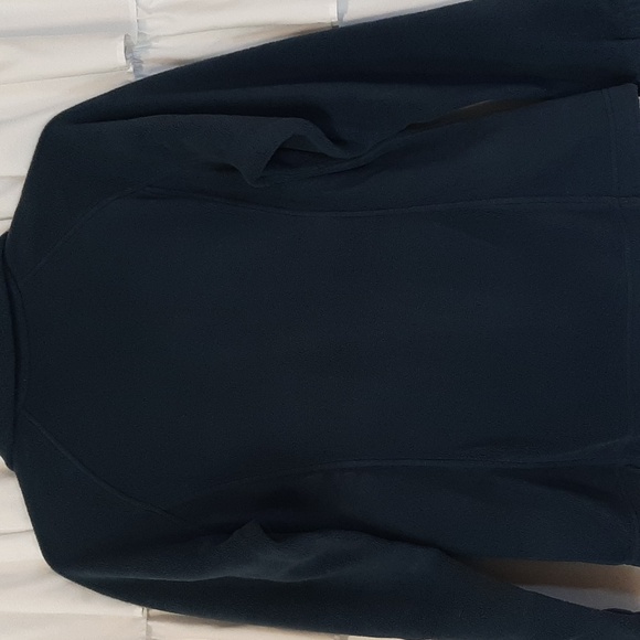 Columbia Women's Size L Dark Blue Fleece Zip Up Jacket - Picture 8 of 12